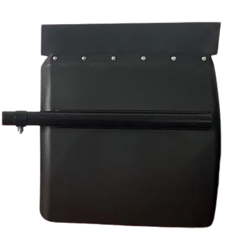 Heavy Duty Rubber Mud Flap with Reflective Strip - 24"x24"