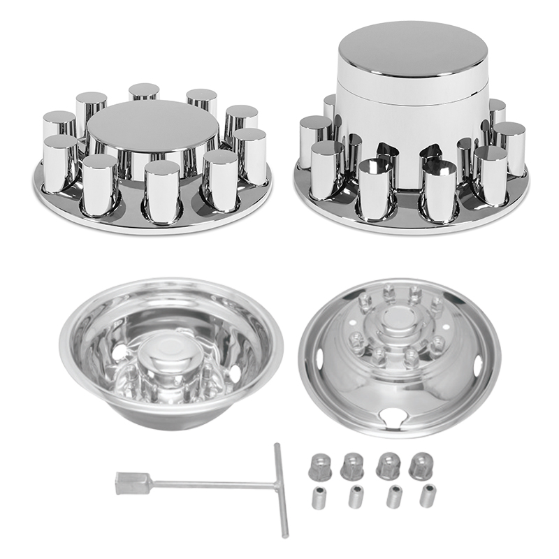 Front Axle Wheel Cover Kit - Standard Size